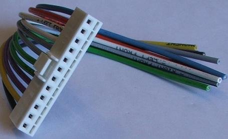 ZRS-2 štekers PIONEER KEH-2600 auto savienotājvads => ZRS-7