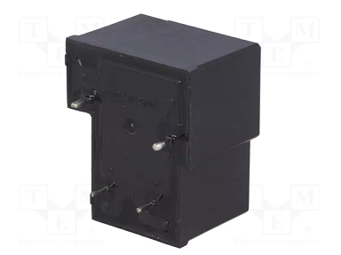 Relejs AC24V, SPST-NO, 40A/240VAC, 40A/30VDC, 120Ω(200mA), viens kontakts uz saslēgšanu, 32.5x27.6x20.5mm, RELPOL