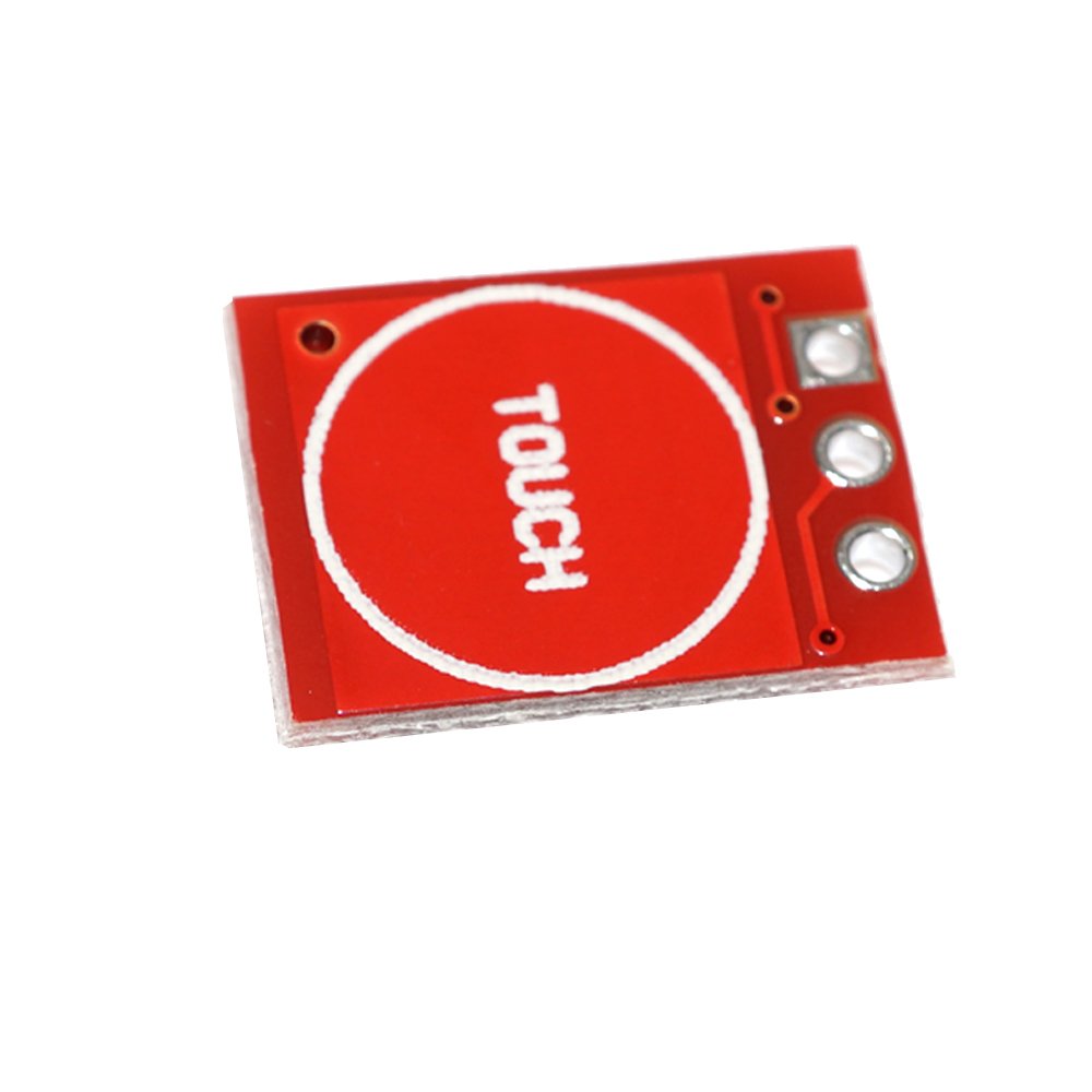 Modulis: kapacitatīvais devējs, TTP223, 2.4...5.5VDC, 15x11mm