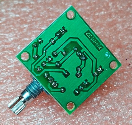 Modulis: Regulators ar potenciometru, step down, Uie=4.2...40V, Uiz=1.3...37V, 1.5A, 30(46)x33x24mm, LM317T