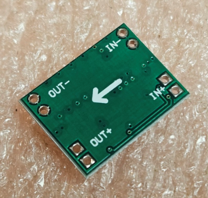 Modulis: Pārveidotājs, step down, Uie=4.5V-28V, Uiz=5V, 3A, 80..96%, 22x17x4mm, MP1584EN