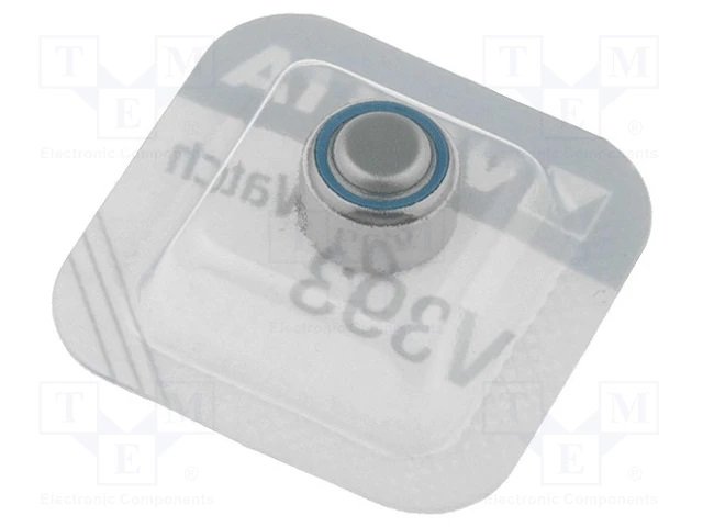 AG5, LR48, LR754, G5, 193, SR754W, GP93A, V393, baterija 5.40*7.90mm, 62mAh, 1.55V, Varta, silver, 1.7g.