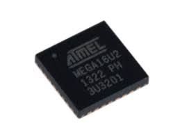 ATMEGA8U2-MU SMD Mikroshēma AVR microcontroller, EEPROM:512B, SRAM:512B, Flash:8kB, VQFN (32)