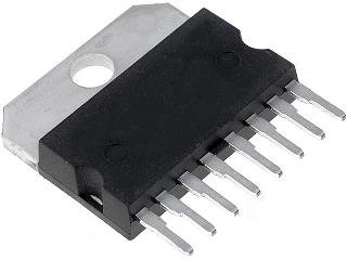 TDA7261 Mikroshēma 25W MONO AMPLIFIER WITH MUTE/ST-BY, Multiwatt8