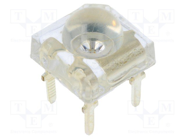 7x7mm, zila, superflux, 2180...3000mcd, 80°, 2.8...3.6V/80mA, 465-475nm, gaismas diode