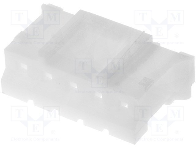 5pin, štekers/mama uz vadam, bez kontaktiem, solis=2.0mm, 100V/1A