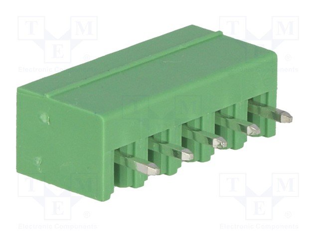 Terminal blocks PCB, štekers/ligzda, 5pin, 3.81mm, 7A