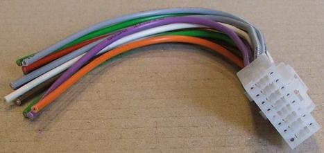 ZRS-39 štekers PIONEER KEH-P7400R auto savienotājvads => ZRS-43