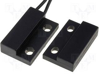 Herkons saslēdzošs 23mm ar magnetu, mēlns, 125V/500mA, SPST-NO, (OFF/ON), IP68