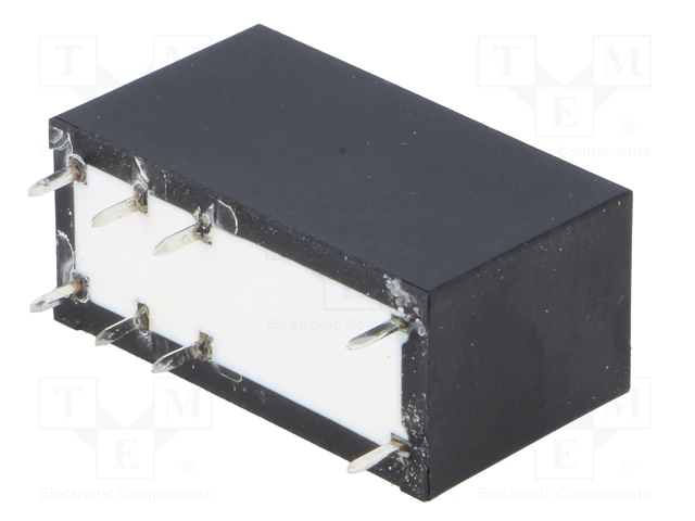 Relejs DC24V, DPDT, 2x5A/250VAC, 2x5A/24VDC, 1100Ω(22mA), divi kontakti uz pārslēgšanu, 29x12.8x16.5mm, FUJITSU