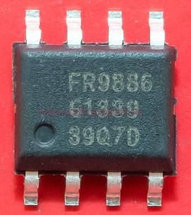 FR9886 SMD Mikroshēma 23V, 2A, 380KHz Synchronous Step-Down DC/DC Converter, SO8