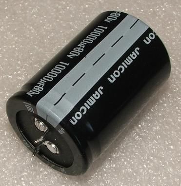 10000/80V, 105C, Ø35x50mm, ±20%, Kondensators elektrolītisks, 2000h, SNAP-IN, Jamicon