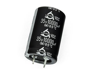 10000/35V, 85C, Ø25x35mm, ±20%, Kondensators elektrolītisks, 2000h, SNAP-IN, SamYoung Electronics