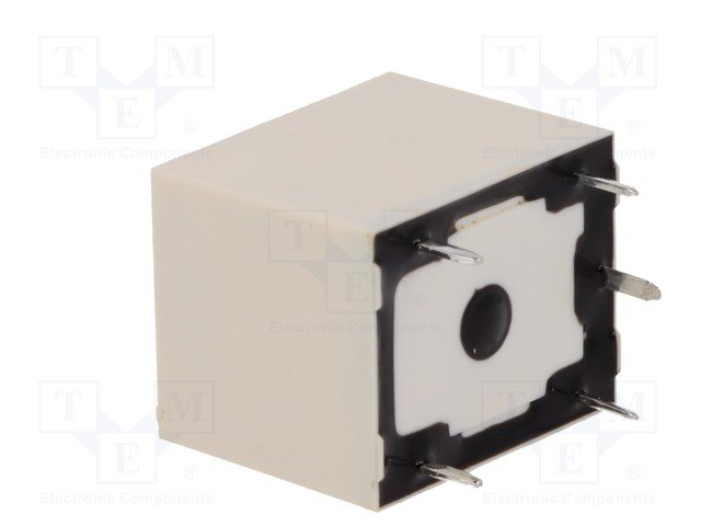 Relejs DC48V, SPDT, 10A/250VAC, 10A/30VDC, 6400Ω/7.5mA, viens kontakts uz pārslēgšanu, 19x15.5x15.5mm, FINDER