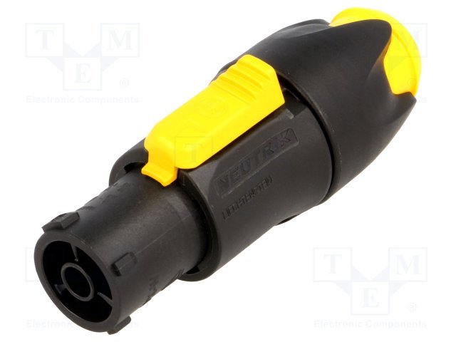 Tikla ligzda, 250VAC, 16A, 3pin, (PowerCon TRUE1 Neutrik), vadam