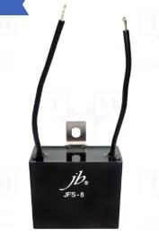 0.5/450VAC, 32x10x20mm, 3000h, polipropelena kondensators dzinējiem, Jb Capacitors