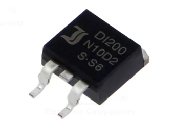 DI200N10D2 SMD Tranzistors N-FET, 100V, ±20V, Vgs(2...4V), 185A, 340W, 0R023, TO-263