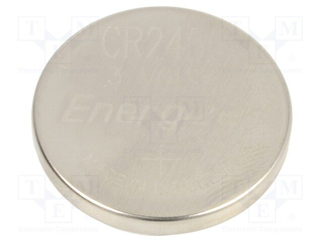 CR2450 litija baterija, 3.0V, Ø24.5x5.0mm, 620mAh, ENERGIZER, 6.4g.