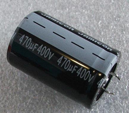 470/400V, 105C, Ø30x45mm, ±20%, Kondensators elektrolītisks, 2000h, SNAP-IN, Jamicon