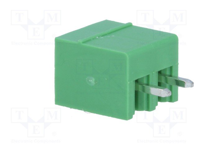 Terminal blocks PCB, štekers/ligzda, 2pin, 3.81mm, 7A