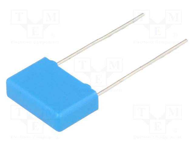 47nF/630VDC, 400VAC, ±5%, polipropilēns kondensātors 22.5mm, 26x6.5x14mm, KEMET