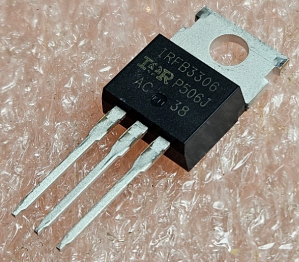 IRFB3306 Tranzistors N-FET, 60V, ±20V, 120/160A, 230W, 0R0033, TO-220