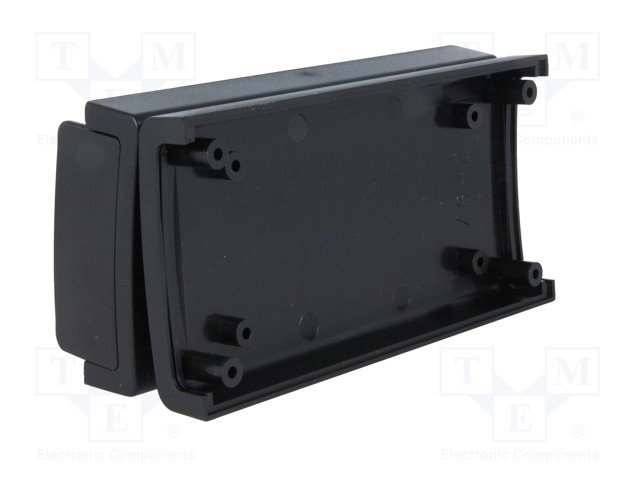 Plastmasas korpuss, 60x120x31mm, ABS, melnā krasa