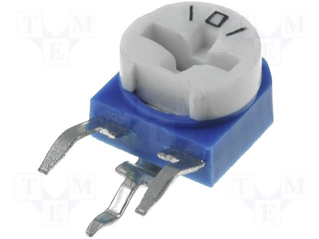 1K Rezistors pieskaņotais vertikalā, 100mW