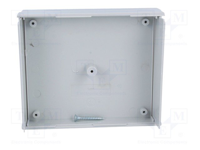 Plastmasas korpuss, 91x111x35mm, ABS, peleka krasa