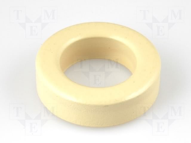 Ferita gredzens, materials 3E25, Ve=9860mm3, Ae=95.8mm2, AI=6425nH, 42.1x25.9mm, H=13mm