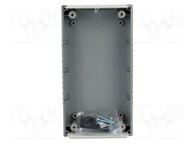 Plastmasas korpuss, 80x150x45mm, IP54, ABS, pelēkā krasa