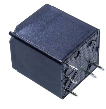 Relejs DC12V, SPDT, 10A/12VDC, 130R(90mA), viens kontakts uz pārslēgšanu, 14.7x16.9x19.2mm, TE Connectivity
