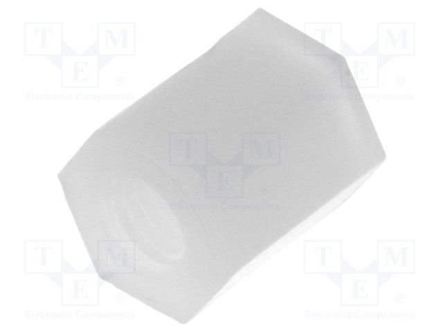 Distancers plastmasas L=7mm, M3 iekšeja vitne- M3 iekšeja vitne