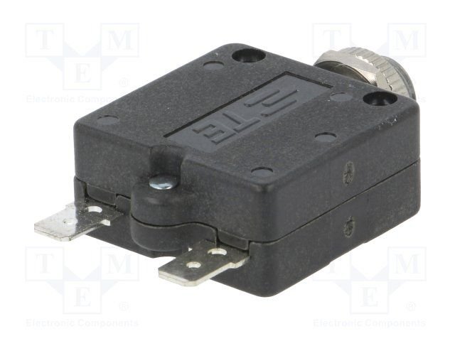 Maksimālās strāvas automātiskais slēdzis, 7A, SPST-NC, 250VAC, 50VDC