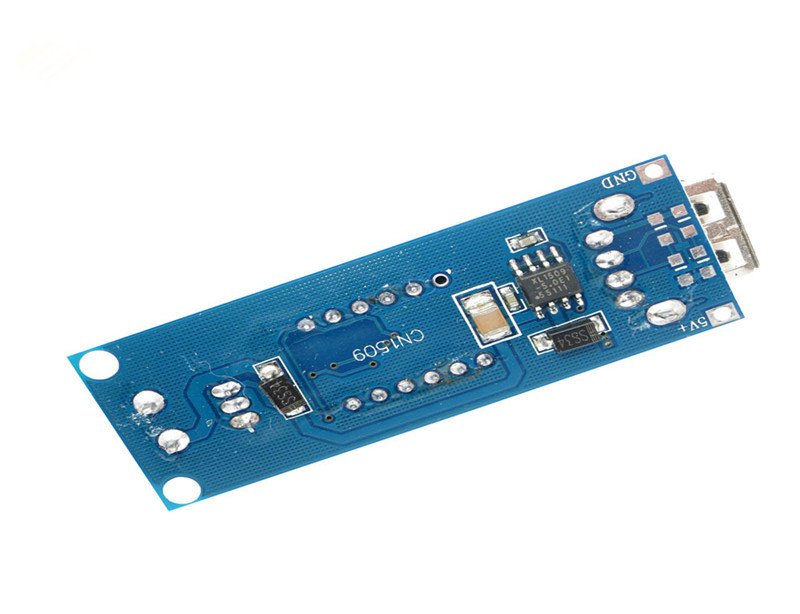 Modulis: Pārveidotājs, step down, Uie=4.5...40V, Uiz=5V/2A(USB2.0), voltmeters, 58x21x10mm, XL1509