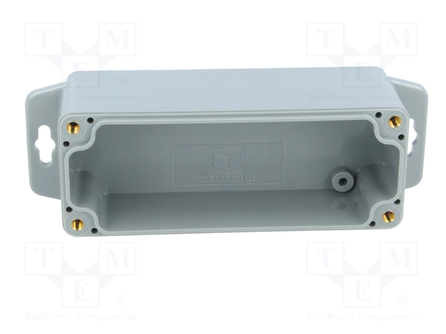 Plastmasas korpuss, 35x90x35mm, IP65, ABS, pelēkā krasa, ar piestiprinājumiem