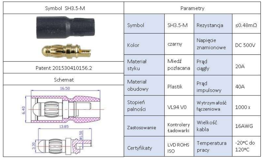 1Pin, SH3.5, "papa", 500V, 20A, 16AWG, lodejama vadam, taisns