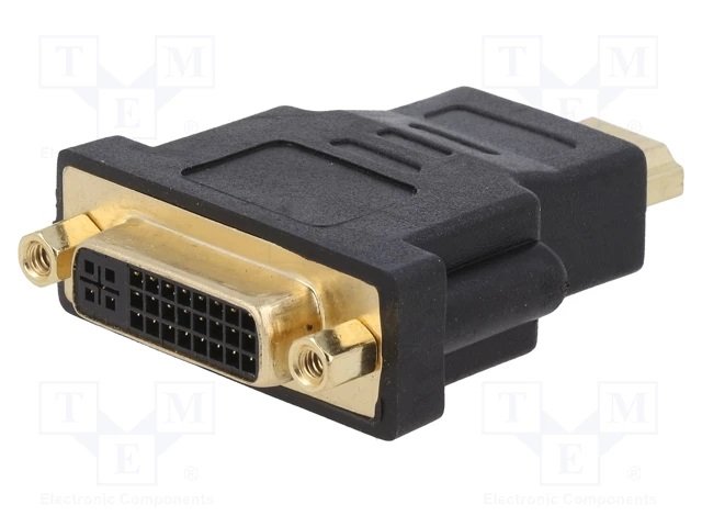 DVI ligzda uz HDMI štekers, savienotājs
