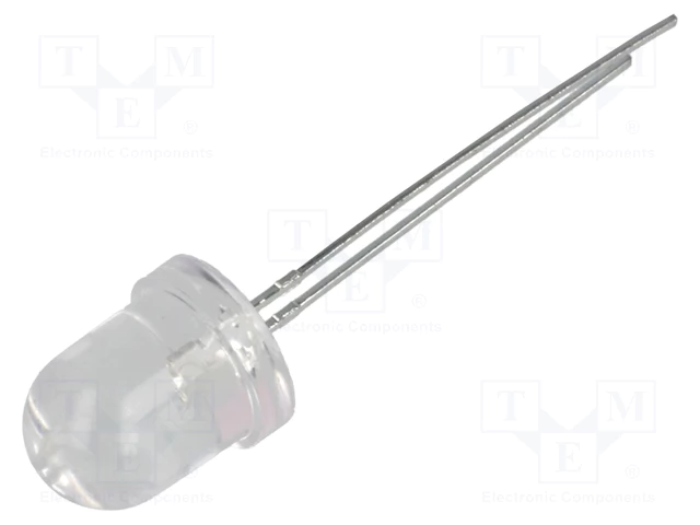 8mm, zaļa, 3000...5800mcd, 30°, 2.8...4V/20mA, 525nm, gaismas diode