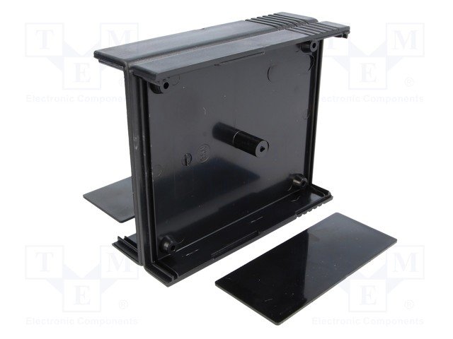 Plastmasas korpuss, 91x111x43mm, ABS, melnā krasa