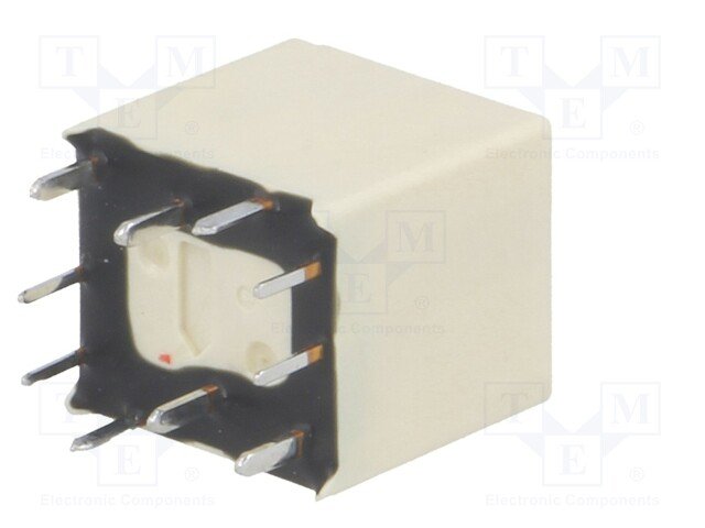 Relejs ar 2 tinumiem, 12VDC, SPDTx2, 30A/12VDC, 160R(75mA), 13.7x13.6x12.1mm, divi kontakti paralleli uz pārslēgšanu, NEC