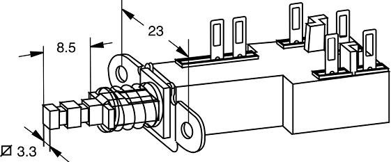 Sledzējs 4/100A 250VAC BEKO 010712-03