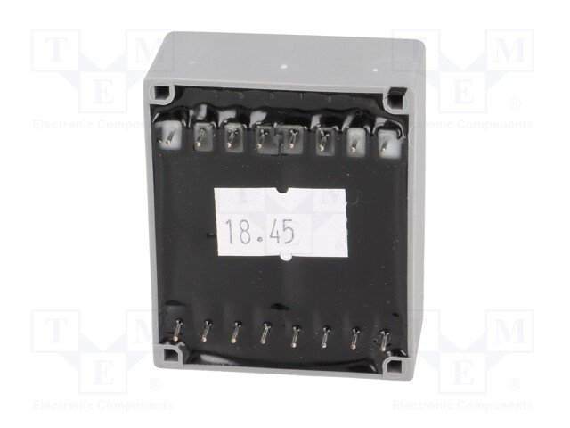 Transformators 220V=>2x6V, 2x500mA, 6VA, 44x53x21.8mm