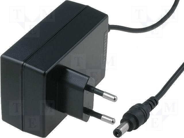Barošanas bloks 220V=>5V, 4A, 5.5/2.1mm, 20W, 170g.