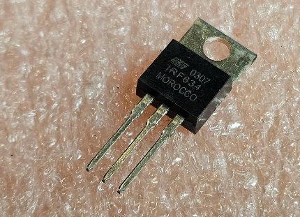 IRF634 Tranzistors N-FET, 250V, 8A, 74W, 0R38, TO-220