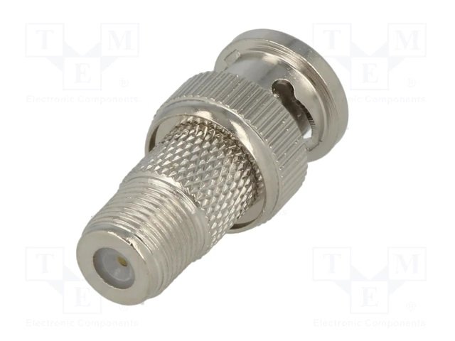 BNC štekers uz F ligzda, pārēja