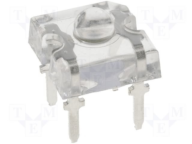 7x7mm, auksta balta, superflux, 1120...2180mcd, 60°, 2.8...4V/20mA, gaismas diode