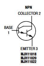 MJH11022G Tranzistors NPN-Darl, 250V, 15A, 150V, TO-247