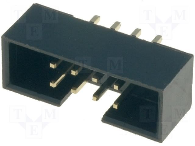 8pin(2x4), IDC, "papa/THT", solis=2.0x2.0mm, taisns