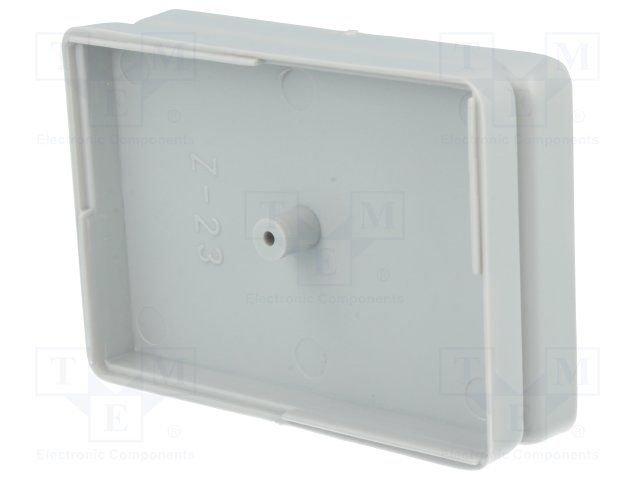 Plastmasas korpuss, 59x84x23mm, ABS, melna krasa